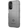 Mobigear Rugged Shield Realme 7 Hoesje Flexibel TPU Backcover Shockproof - Grijs