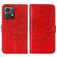 Mobigear Butterfly Motorola Moto G84 Hoesje Bookcase Portemonnee - Rood