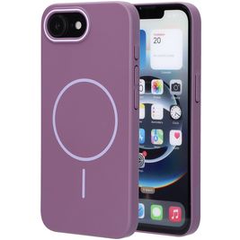 Mobiparts Slim Line iPhone 16e MagSafe Hoesje Hardcase Backcover - Imperial Purple