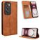 Mobigear Sensation OPPO Reno 12 Pro Hoesje Bookcase Portemonnee - Bruin