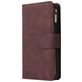 Mobigear Zipper Huawei P40 Hoesje Bookcase Portemonnee - Bruin