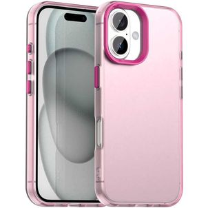 Mobigear Crystal iPhone 17 Hoesje Hardcase Backcover - Rood