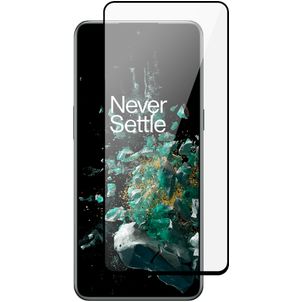 Mobigear Premium OnePlus 10T Glazen Screenprotector - Case Friendly - Zwart