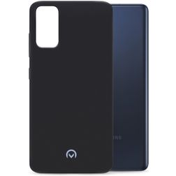 Mobilize Rubber Gelly Samsung Galaxy S20 FE Hoesje Flexibel TPU Backcover - Matt Black
