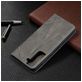 Mobigear Rhombus Slim Samsung Galaxy S21 Hoesje Bookcase - Grijs