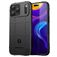 Mobigear Rugged Shield iPhone 17 Pro Max Hoesje Flexibel TPU Backcover Shockproof - Zwart