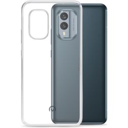 Mobilize Gelly Doorzichtig Nokia X30 Hoesje Flexibel TPU Backcover - Transparant