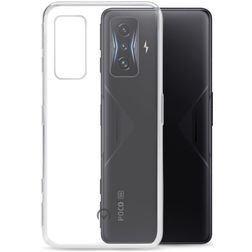 Mobilize Gelly Doorzichtig POCO F4 GT Hoesje Flexibel TPU Backcover - Transparant