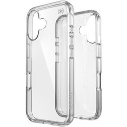 Speck Presidio Perfect Clear Doorzichtig iPhone 16 Hoesje Hardcase Backcover Shockproof - Transparant