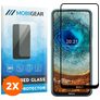 Mobigear Premium Nokia X10 Glazen Screenprotector - Case Friendly - Zwart (2-Pack)