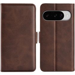 Mobigear Slim Magnet Google Pixel 10 Hoesje Bookcase Portemonnee - Bruin