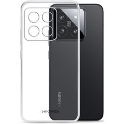 Mobilize Gelly Doorzichtig Xiaomi 14 Hoesje Flexibel TPU Backcover - Transparant