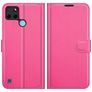 Mobigear Classic Realme C21Y Hoesje Bookcase Portemonnee - Magenta