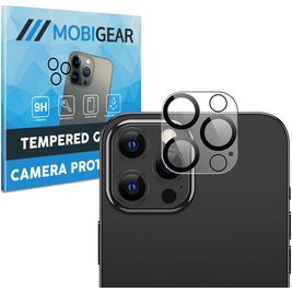 Mobigear iPhone 12 Pro Glazen Camera Protector - Case Friendly