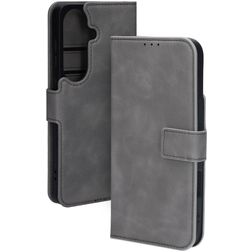 Mobiparts Classic Wallet Samsung Galaxy S26 MagSafe Hoesje Bookcase - Granite Grey
