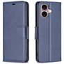 Mobigear Excellent iPhone 16 Plus Hoesje Bookcase Portemonnee - Blauw
