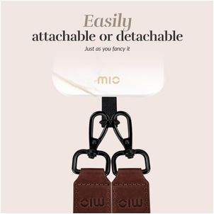 MIO Lanyard Universeel Telefoonkoord Verstelbaar - White Marble