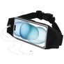 Mobiparts Comfort Fit Belt Telefoonhouder Hardlopen iPhone 15 Sport Hoesje Neopreen Heuptas - Zwart