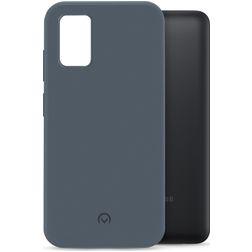 Mobilize Rubber Gelly Samsung Galaxy A03s Hoesje Flexibel TPU Backcover - Matt Blue