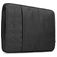 Mobigear Denim Zipper Laptop Sleeve 15 - 16 inch Laptop hoes - Zwart