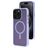 Mobiparts Hardcover iPhone 15 Pro Max MagSafe Hoesje Hardcase Backcover - Satin Lila