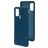 Mobiparts Samsung Galaxy A21s Siliconen Hoesje Backcover - Blueberry Blue