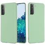Mobigear Rubber Touch Samsung Galaxy S21 Siliconen Hoesje Backcover - Groen