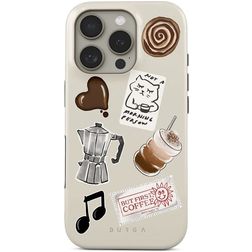 Burga Tough iPhone 16 Pro Hoesje Hardcase Backcover Shockproof - Oat Milk Please