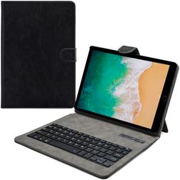 Mobilize Premium Bluetooth iPad Air 1 (2013) Hoes QWERTY Bluetooth Toetsenbord Bookcase - Zwart