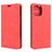 Mobigear Retro Slim iPhone 12 Pro Hoesje Bookcase Portemonnee - Rood