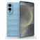 Mobigear Bumpy Samsung Galaxy S25 Edge Hoesje Flexibel TPU Backcover - Blauw
