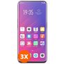 Mobigear OPPO Find X Glazen Screenprotector - Case Friendly (3-Pack)