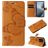 Mobigear Butterfly Xiaomi 14T Hoesje Bookcase Portemonnee - Cognac