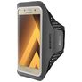 Mobiparts Comfort Fit Telefoonhouder Hardlopen Samsung Galaxy A3 (2017) Sport Hoesje Neopreen Sportarmband - Zwart
