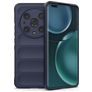 Mobigear Bumpy HONOR Magic 4 Pro Hoesje Flexibel TPU Backcover - Donkerblauw