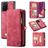 CaseMe 008 Samsung Galaxy Note 20 Ultra Hoesje Uitneembare 2in1 Bookcase Portemonnee - Rood