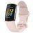 Mobigear Sport Dual Siliconen Fitbit Charge 5 Bandje Druksluiting - Sand Pink