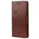 Mobigear Flowers Samsung Galaxy A53 Hoesje Bookcase Portemonnee - Bruin