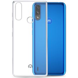 Mobilize Gelly Doorzichtig Motorola Moto E7 Power Hoesje Flexibel TPU Backcover - Transparant