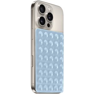 Mobiparts Sticky Pad Zuignap Telefoonhouder - Blauw Universeel