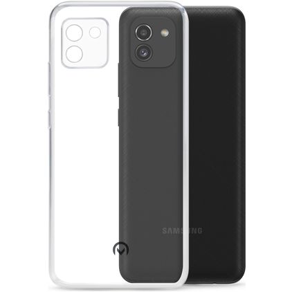 Mobilize Gelly Doorzichtig Samsung Galaxy A03 Hoesje Flexibel TPU Backcover - Transparant