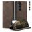 CaseMe 013 Samsung Galaxy S26 Plus Hoesje Bookcase Portemonnee - Coffee