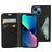 Mobiparts Classic Wallet iPhone 13 Mini Hoesje Bookcase Portemonnee - Zwart