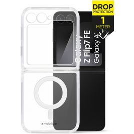 Mobilize Naked Protection Doorzichtig Samsung Galaxy Z Flip 7 FE MagSafe Hoesje Hardcase Backcover Shockproof - Transparant