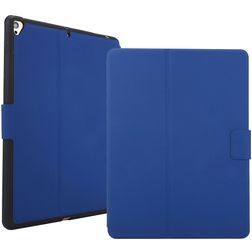 Mobigear Slim Folio iPad 7 (2019) Hoes Bookcase + Stylus Houder - Marineblauw