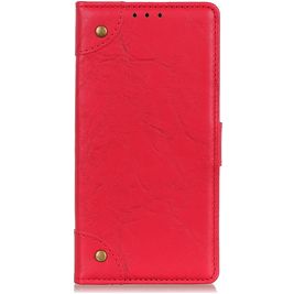 Mobigear Ranch Huawei P40 Lite E Hoesje Bookcase Portemonnee - Rood