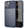 Mobigear Groove iPhone 13 Mini Hoesje Flexibel TPU Backcover - Blauw