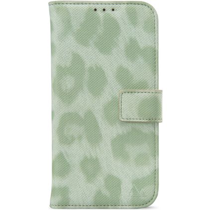 My Style Flex Wallet Samsung Galaxy S25 Ultra Hoesje Bookcase Portemonnee - Green Leopard