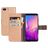 Mobiparts Saffiano Wallet Samsung Galaxy J6 (2018) Hoesje Bookcase Portemonnee - Copper
