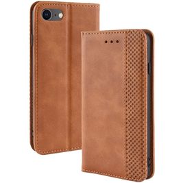Mobigear Sensation iPhone 7 Hoesje Bookcase Portemonnee - Cognac